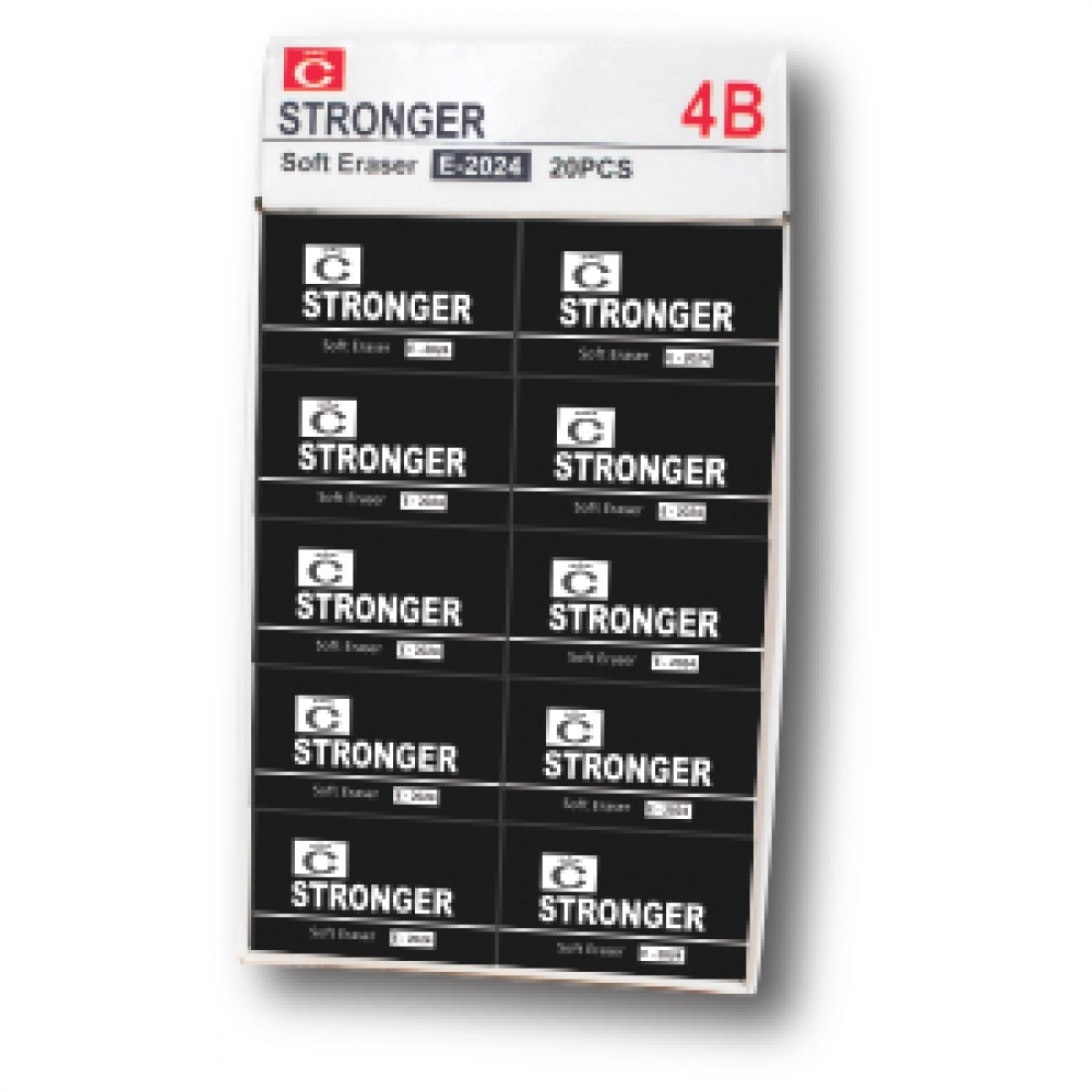 STRONGER SOFT ERASER 2024
