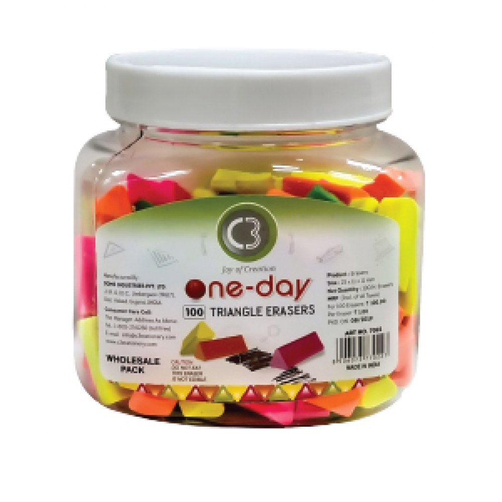 C3 ONE-DAY / TRI-ON ERASER JAR 7022