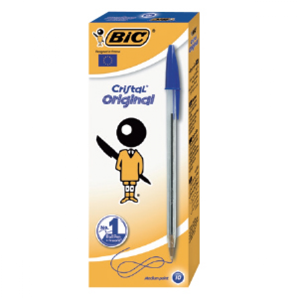 BIC CRYSTAL ORIGINAL PEN 1.0